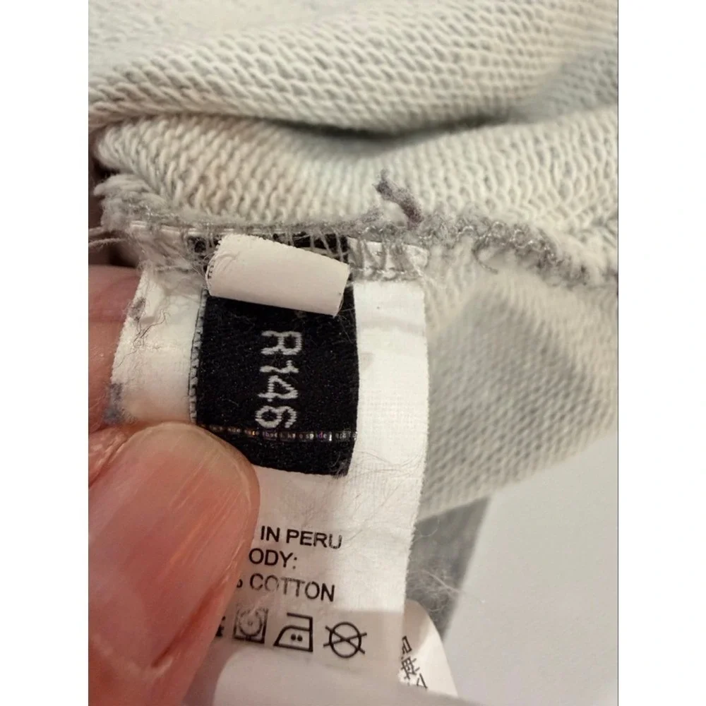 Kate Spade New York Broome Street Cassette Tape Mix It Up Sweatshirt Gray Size S - Picture 7 of 9